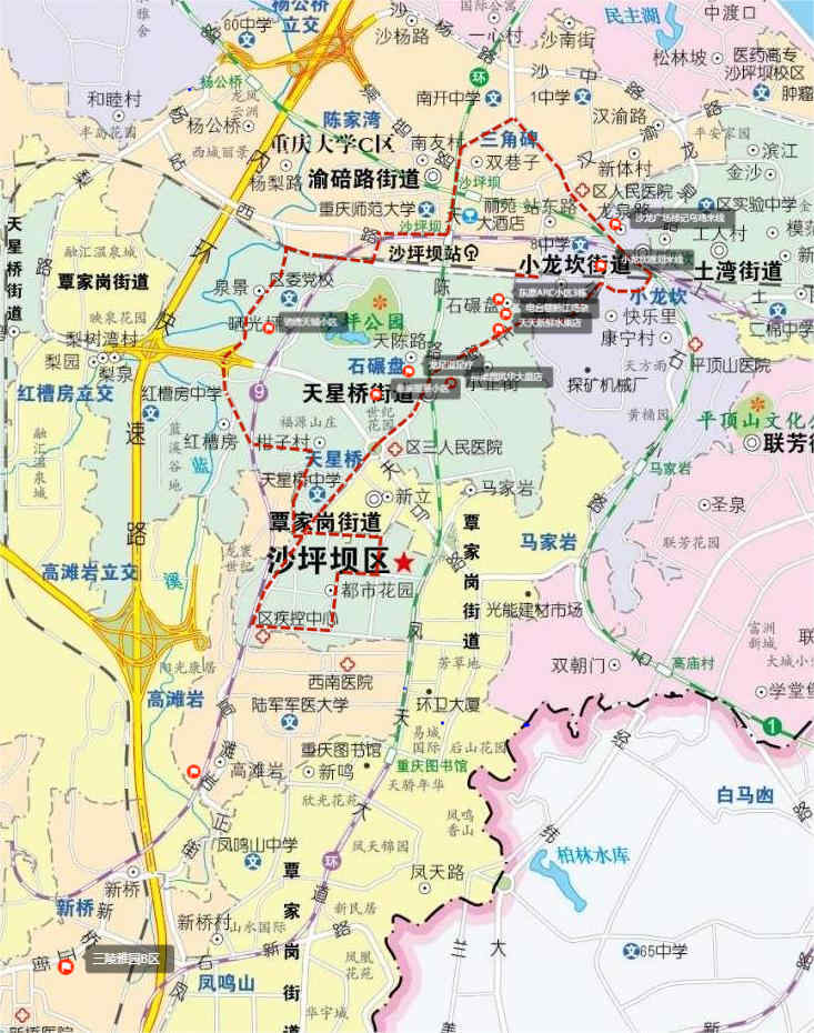 关于对沙坪坝东部城区实施临时管控措施的通告 沙坪坝东部城区临时管控措施
