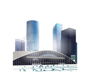 建筑物设计图免费下载 ai格式 编号16037551 千图网